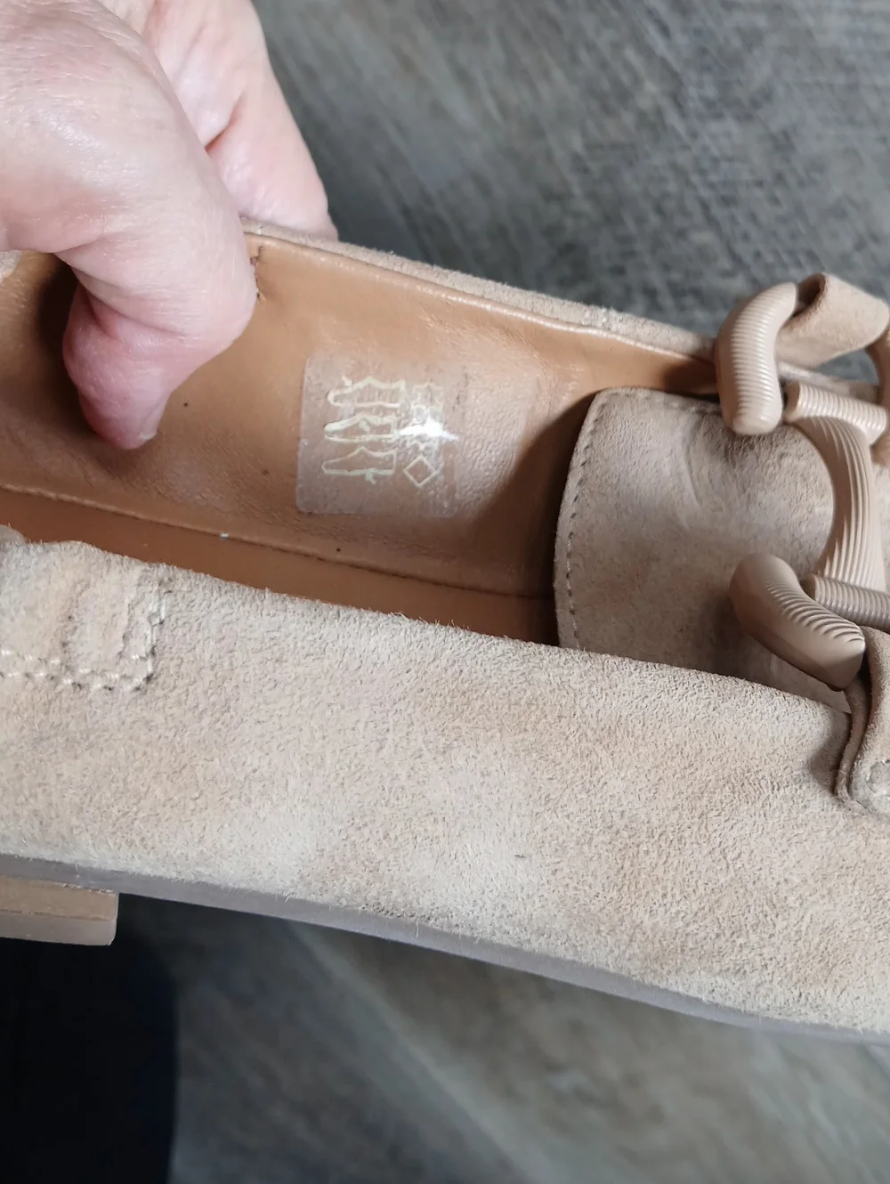 NWOT Mjus Women's Suede Loafers. Size 40 ( 9-9.5 US) - Picture 6 of 7